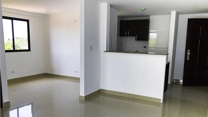 Interior de un apartamento del proyecto Acacias Juan Díaz