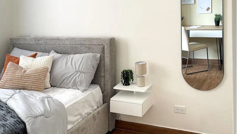 Recámara amueblada de un apartamento en Sky Swiss, El Cangrejo
